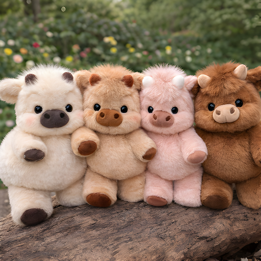 Tumblet™ Running Plushie Highland Cow Edition