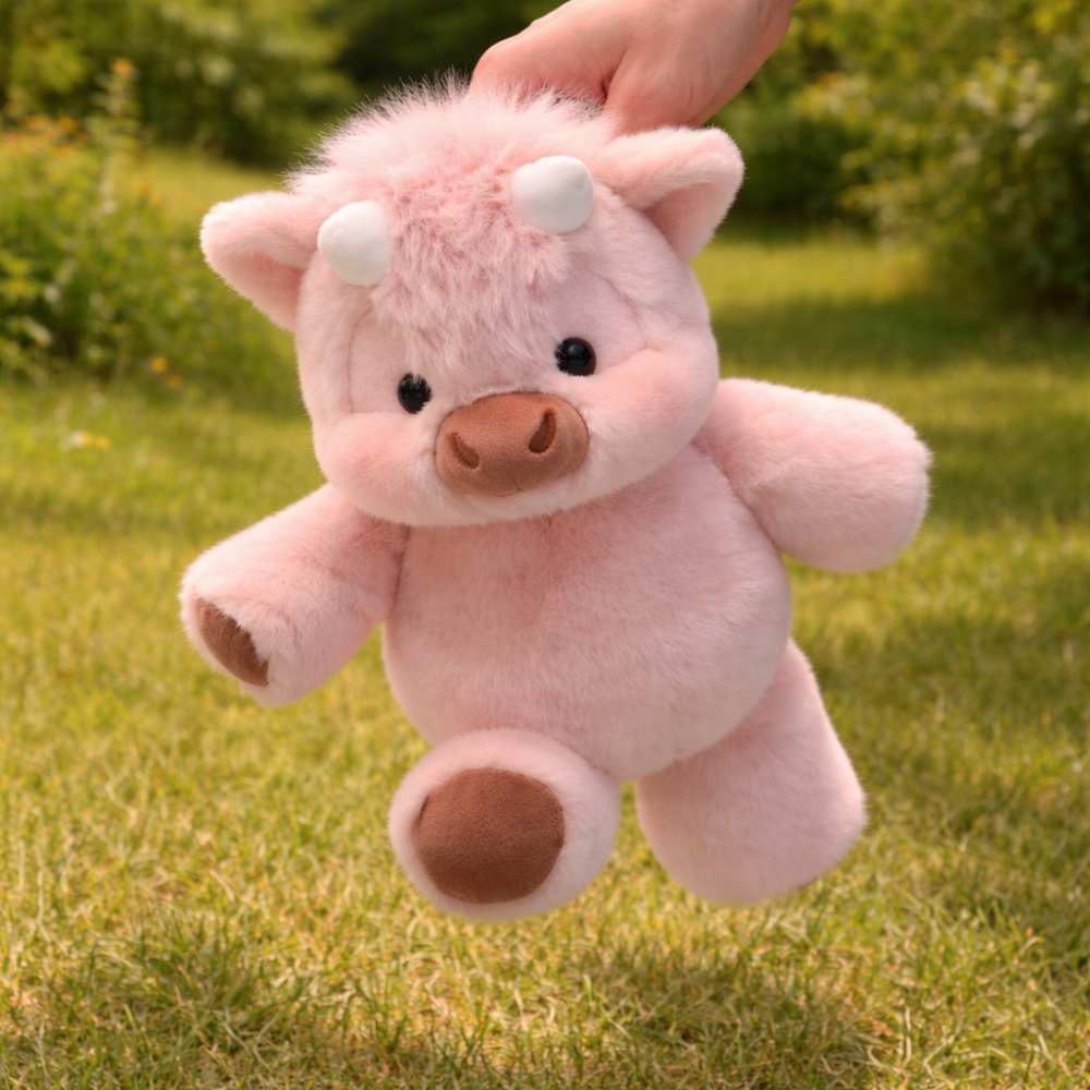 Tumblet™ Running Plushie Highland Cow Edition