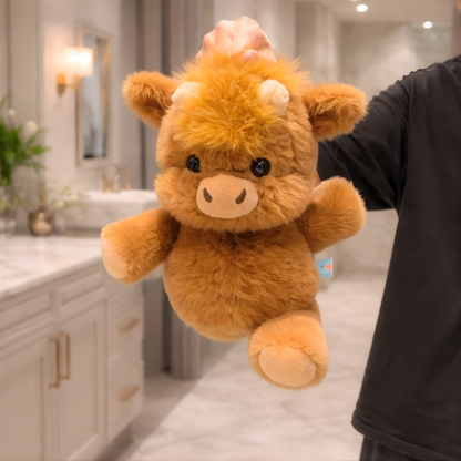 Tumblet™ Running Plushie Highland Cow Edition
